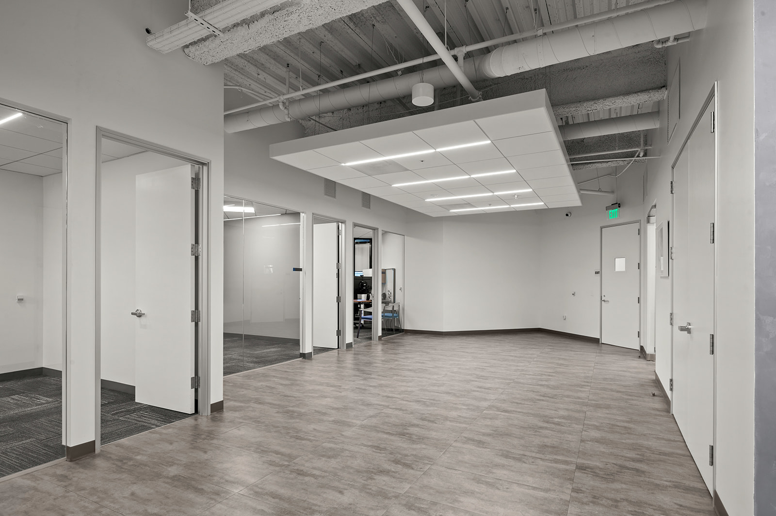 Campus tour welcome area